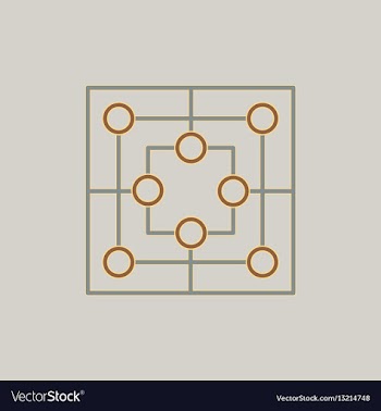 Board game table game for kids vector image
