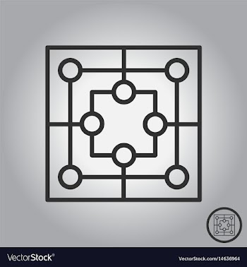 Board game table game for kids vector image