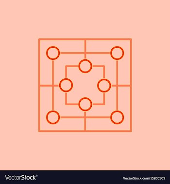 Board game table game for kids vector image