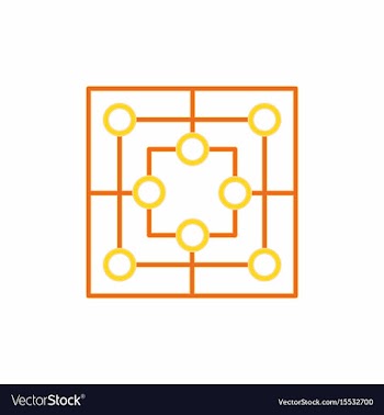 Board game table game for kids vector image