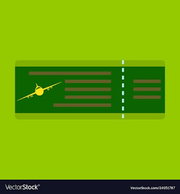 Boarding pass icon image design vector image