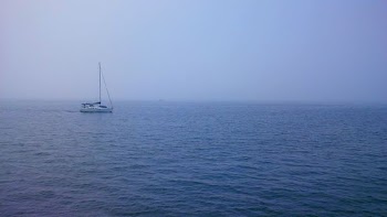 boat at the middle of the sea