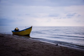 Boat Beside Beach Shore