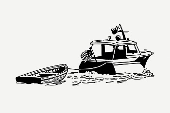Boat drawing, vintage illustration psd. | Free PSD - rawpixel