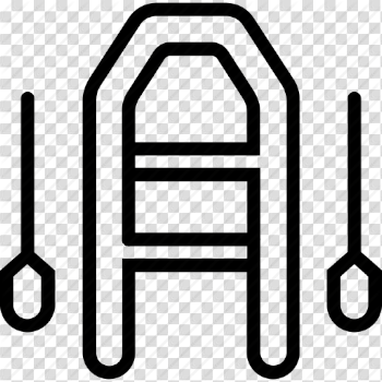 Boat, fishing, journey, paddle, travel icon