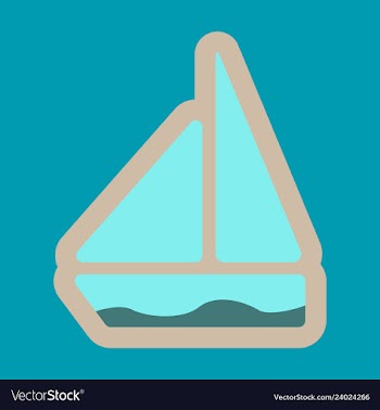 Boat icon boat icon in trendy flat style vector image