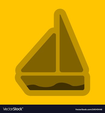 Boat icon boat icon in trendy flat style vector image