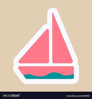 Boat icon boat icon in trendy flat style vector image