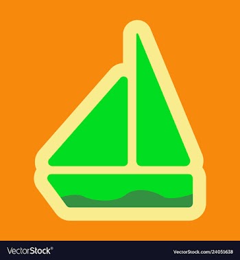 Boat icon boat icon in trendy flat style vector image