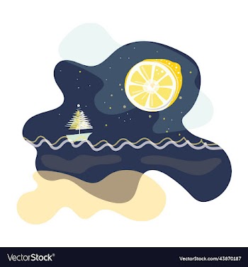 boat in the ocean at night with starry sky