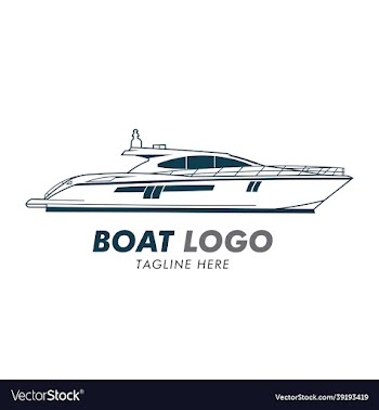 boat logo design