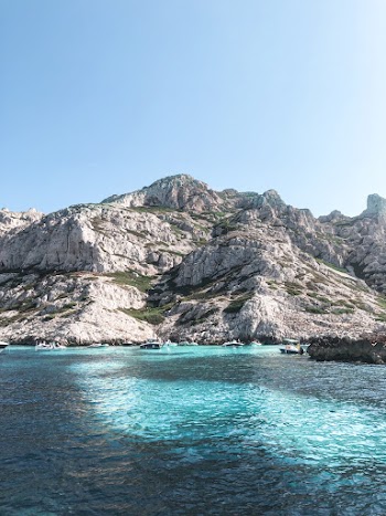 Boat Near Island