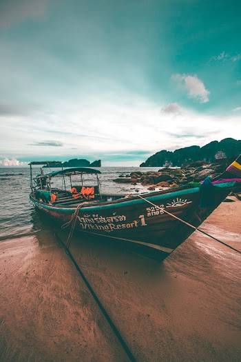 Boat on Seashore