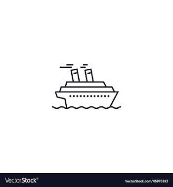 boat tour creative icon from travel icons