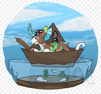 Boat Water Illustration Cartoon Animal - boat 