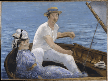 Boating (1874) painting in high | Free Photo - rawpixel