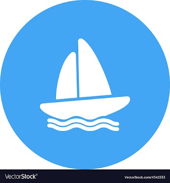 Boating vector image
