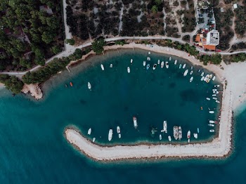 Boats Beside Shore