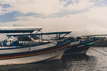 Boats in the Sea