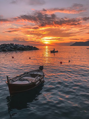 Boats on Water  during Golden Hour
