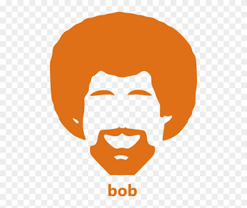 Bob Ross - Central Catholic Ultimate Frisbee, HD Png Download ...