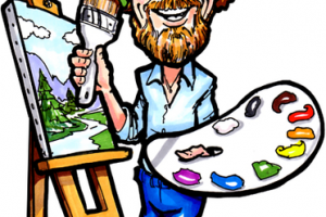 Bob ross clipart » Clipart Portal