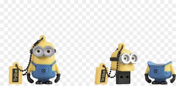 Bob The Minion, Usb Flash Drives, Flash Memory, Toy, Yellow PNG