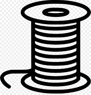 Bobbin Sewing Thread Clip art Yarn - dof icon 