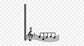 Bodrova2011 Альбом «клипарт Разный / Ноты» На Яндекс - Music Note Border Clip Art