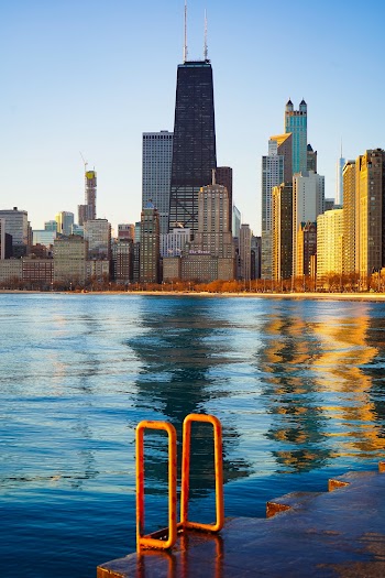 Body Of Water And City 