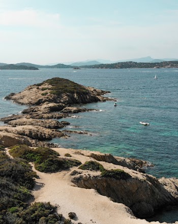 Body of Water and Island