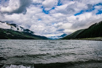 Body of Water and Mountain