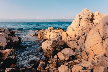 Body of Water and Rock Formation