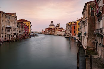 Body of Water Between Structures