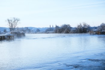 Body of Water during Blue Hour