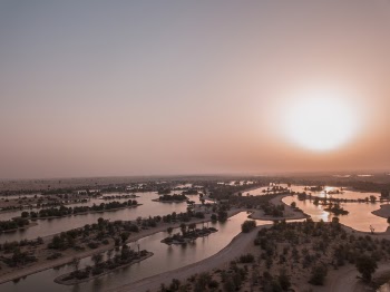 Body Of Water During Golden Hour