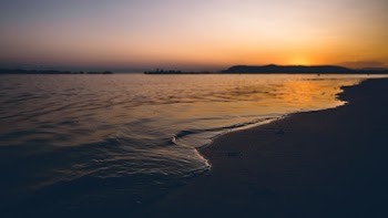 Body of Water During Golden Hour