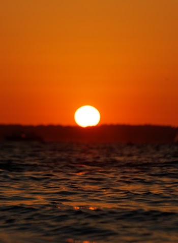 Body of Water during Golden Hour
