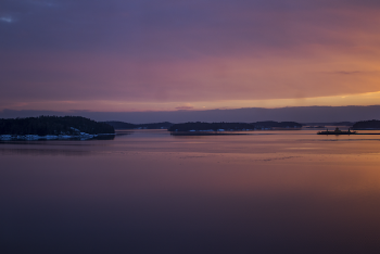 Body of Water during Golden Hour