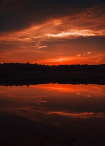 Body of Water during Sunset