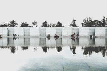 Body of Water Inside Above-ground Pool