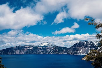 Body of Water Near Mountain