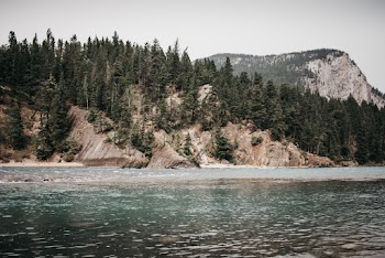 Body Of Water Near Mountain