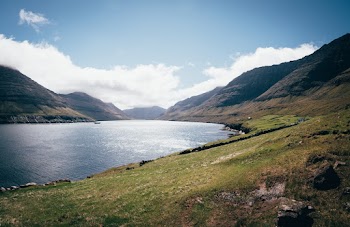 Body of Water Near Mountain