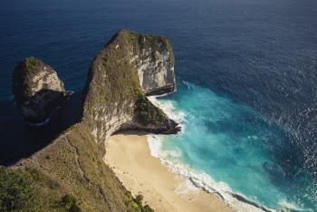 Body of Water Near Mountain