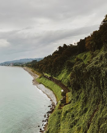 Body of Water Near Mountain