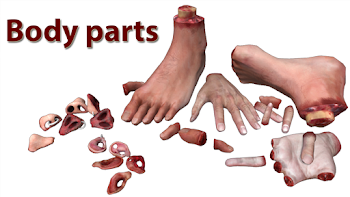 Body parts by Rabik Bilalov in Props - UE4 Marketplace