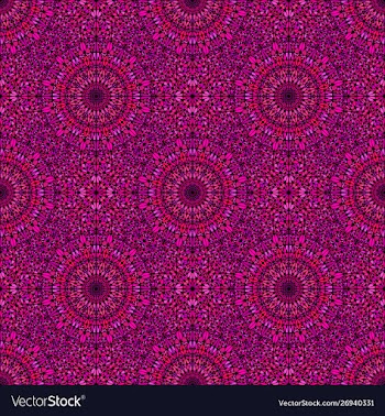 Bohemian abstract oriental seamless mandala vector image