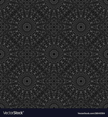 Bohemian geometrical mandala flower pattern vector image