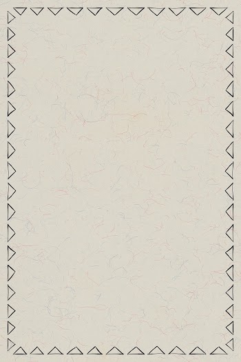 Boho art tribal doodle sketch tipi frame
